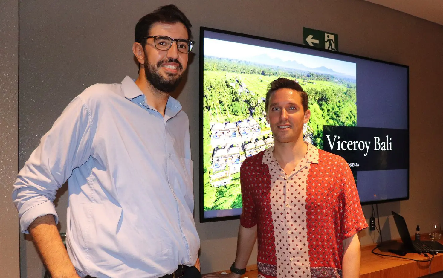 leonardo-pugliese-e-patrick-farrell-durante-evento-de-apresentacao-do-viceroy-bali-em-sao-paulo