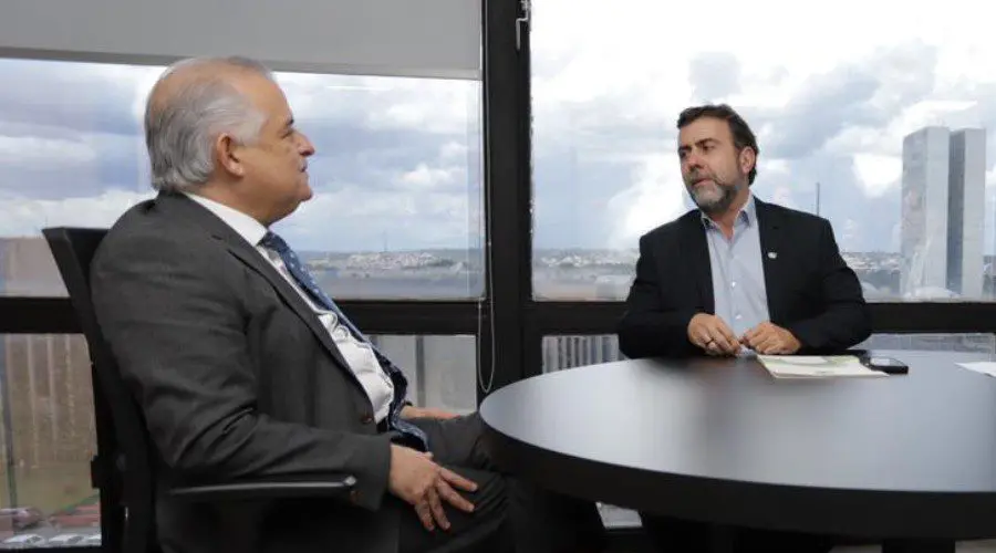 Marcelo Freixo e Márcio França. Foto: Renato Vaz/Embratur Marcelo Freixo e Márcio França. Foto: Renato Vaz/Embratur