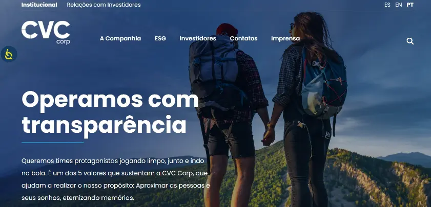 Novo site CVC Corp