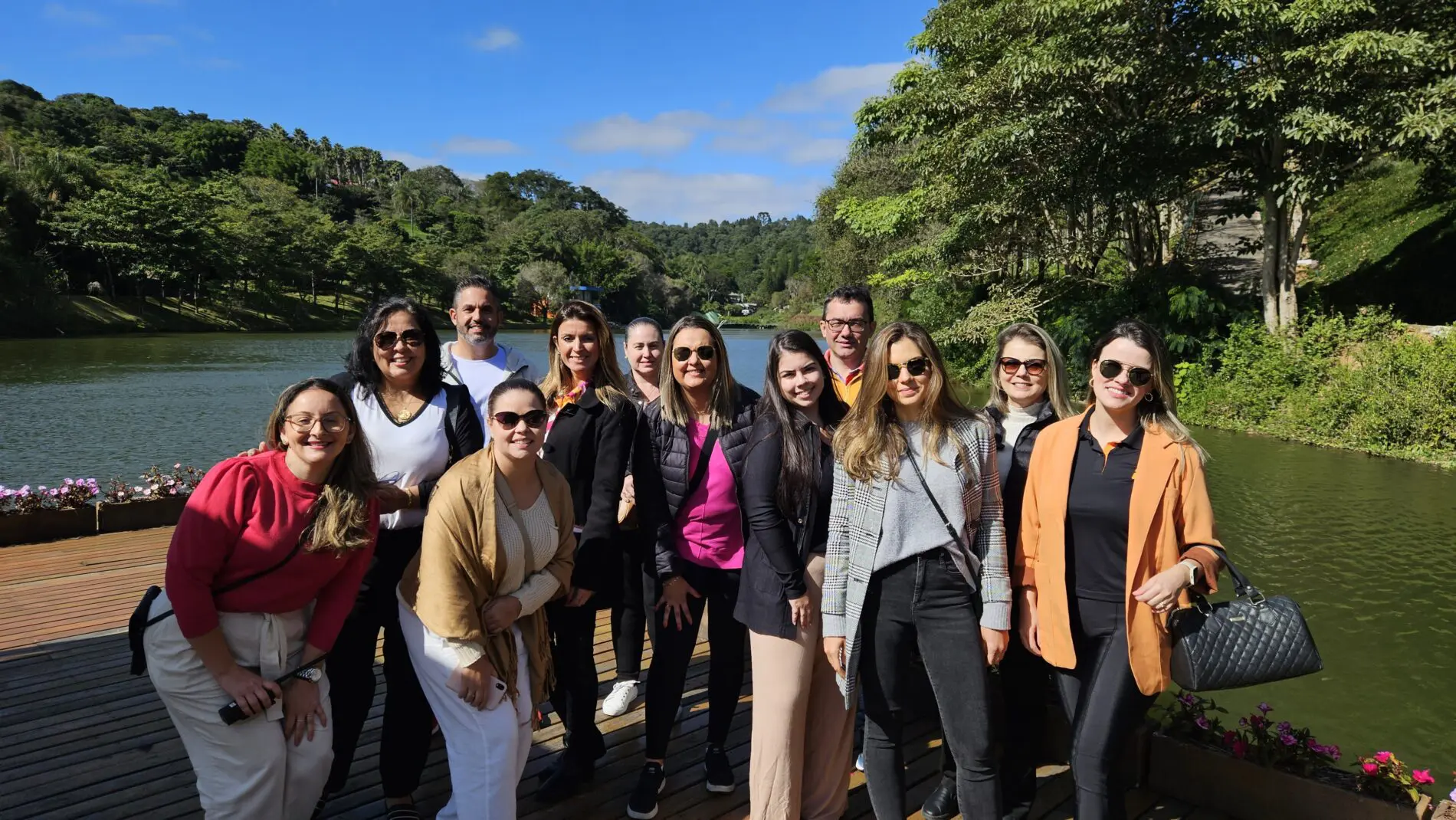 Carla Souza (Unique Garden); Tania Souza (Dauras); Jaime Grossman (HG Travel); Thais Medina (BestBuy Travel); Ludimila Oliveira (Trilhas); Nathalia Pizzoti (BestBuy Travel); Brendha Gialluca (Lumi Viagens) Claucio Pontes (Kishon Tur) Daniela Urbano (Vivat Vie) Tania Maria Brasil Muzaiel (For You Tur) Livia Vella (BestBuy) (Foto: Divulgação)