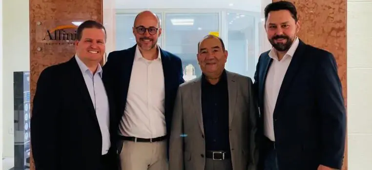 Samuel Dorneles, Washington Marcilio, Marilberto França e João Marcos Woitchecosky, Affinity Seguros Samuel Dorneles, Washington Marcilio, Marilberto França e João Marcos Woitchecosky, Affinity Seguros