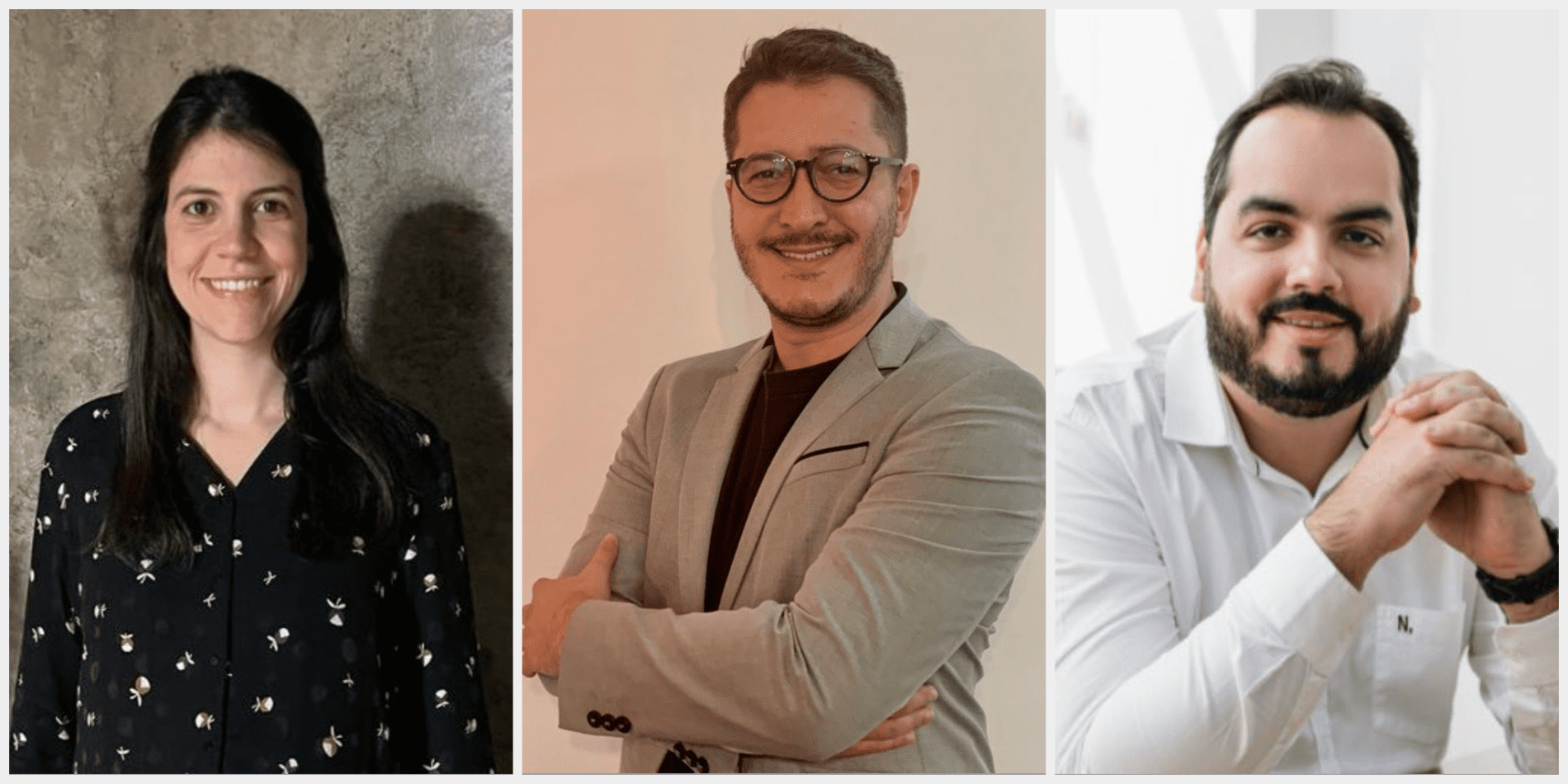 Patrícia Mandarino, Renato Rocha assumem cargos de liderança no comercial, enquanto Lucas Botelho assume como gerente de loyalty | Foto: Divulgação Decolar