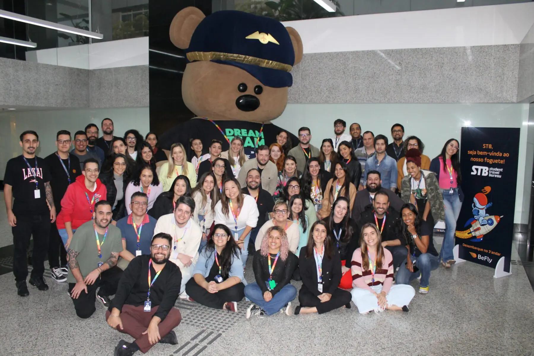 Chegada da STB na sede da BeFly Chegada da STB na sede da BeFly