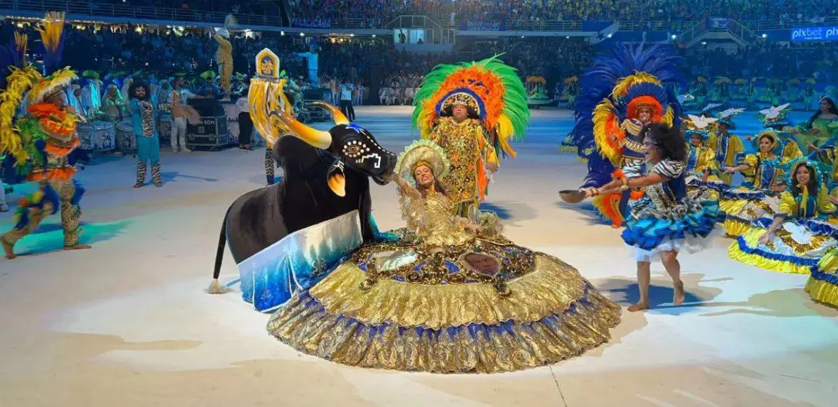 Caprichoso, ganhador da última edição do Festival Folclórico de Parintins. Foto: Vanessa Allbino Caprichoso, ganhador da última edição do Festival Folclórico de Parintins. Foto: Vanessa Allbino