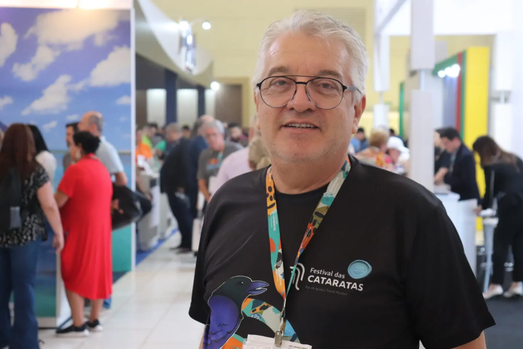 Paulo Angeli, organizador do Festival das Cataratas