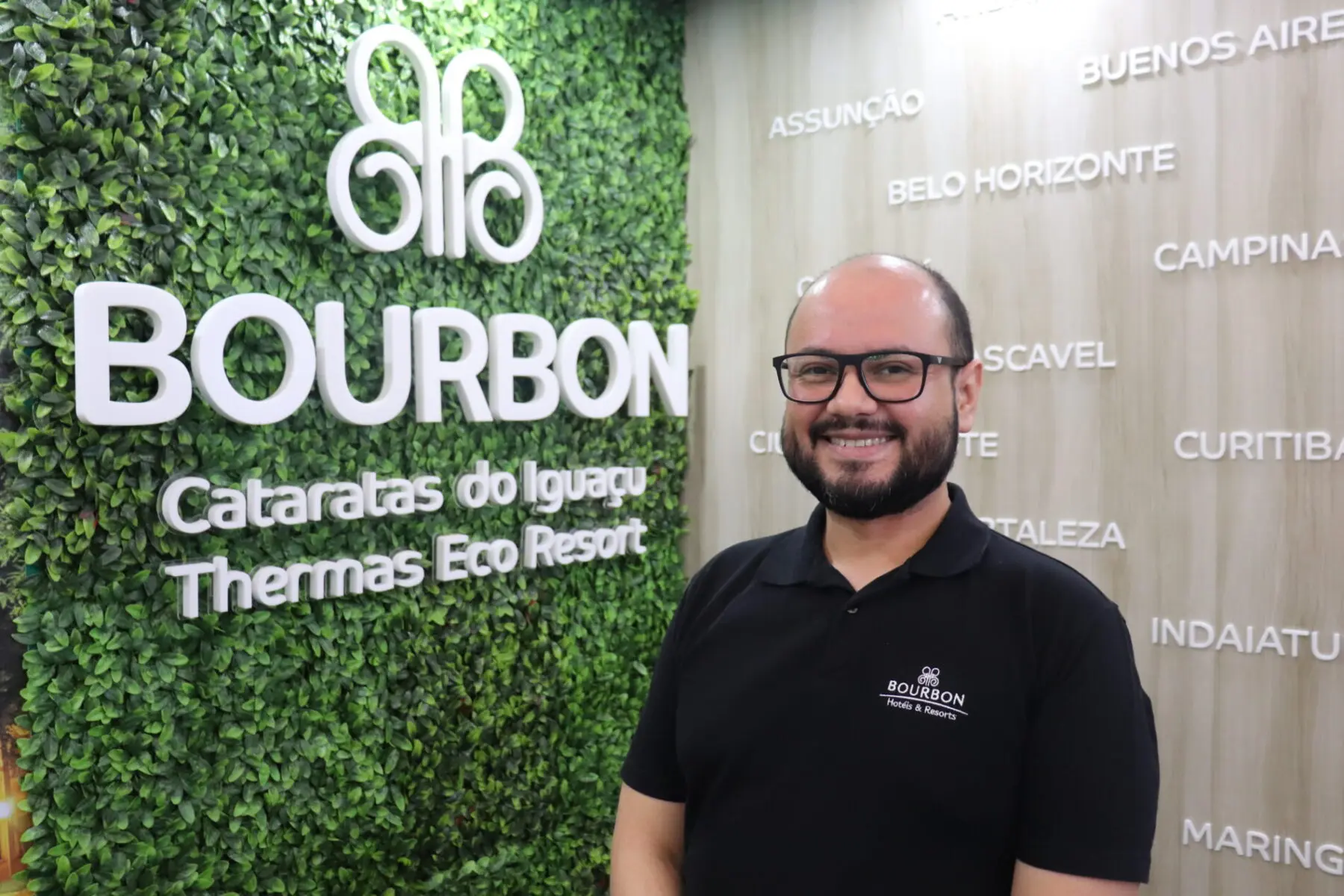 Thiago Gomes, gerente de Vendas da rede Bourbon Hotéis e Resorts
