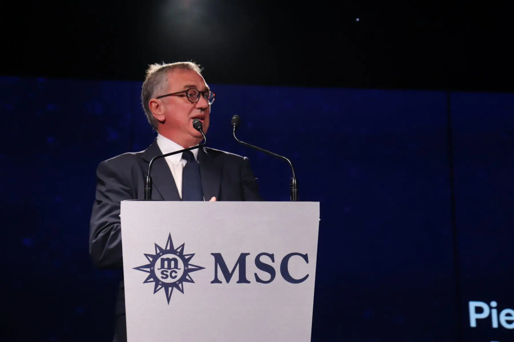 Pierfrancesco Vago, presidente da MSC (Foto: Felipe Lima)