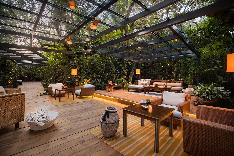 Ponta dos ganchos - terraço de inverno