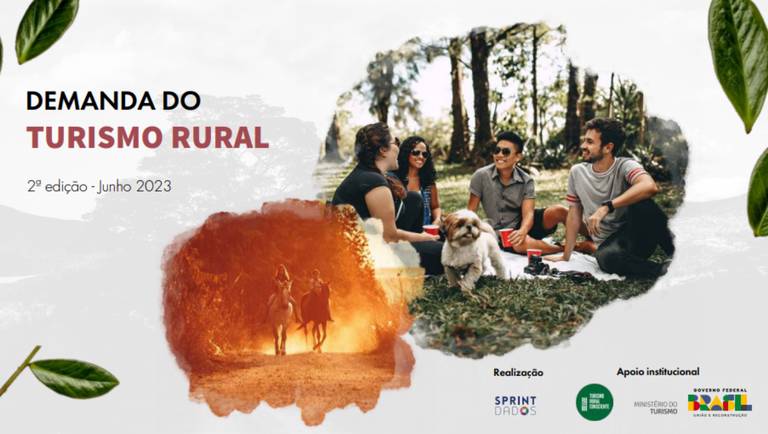 Demanda do Turismo Rural. Foto: Sprint Dados Demanda do Turismo Rural. Foto: Sprint Dados