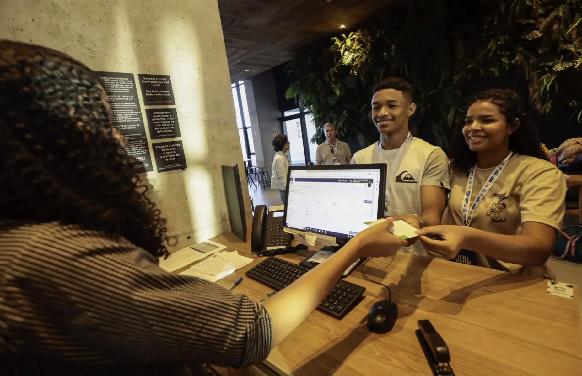 Alunos dos Jogos Estudantis de Alagoas (Jeal) no Ibis Suits. Foto: Thiago Sampaio Alunos dos Jogos Estudantis de Alagoas (Jeal) no Ibis Suits. Foto: Thiago Sampaio