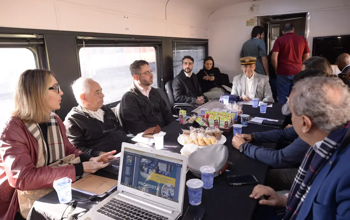 Construção do maior programa de turismo ferroviário do Brasil - Luz: Paranapiacaba/SP. Foto: Divulgação Construção do maior programa de turismo ferroviário do Brasil - Luz: Paranapiacaba/SP. Foto: Divulgação