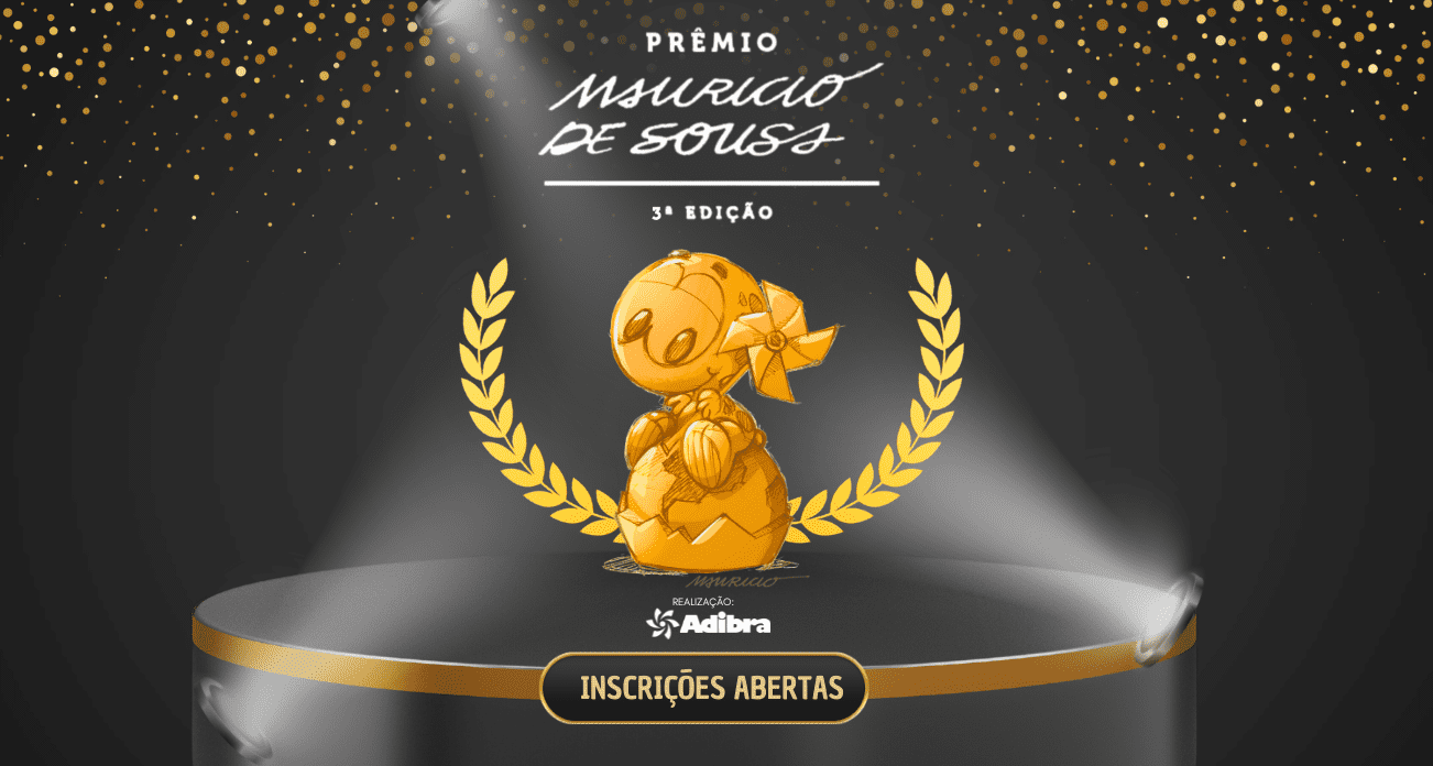 Adibra abre inscrições para 3ªedição do Prêmio Mauricio de Sousa