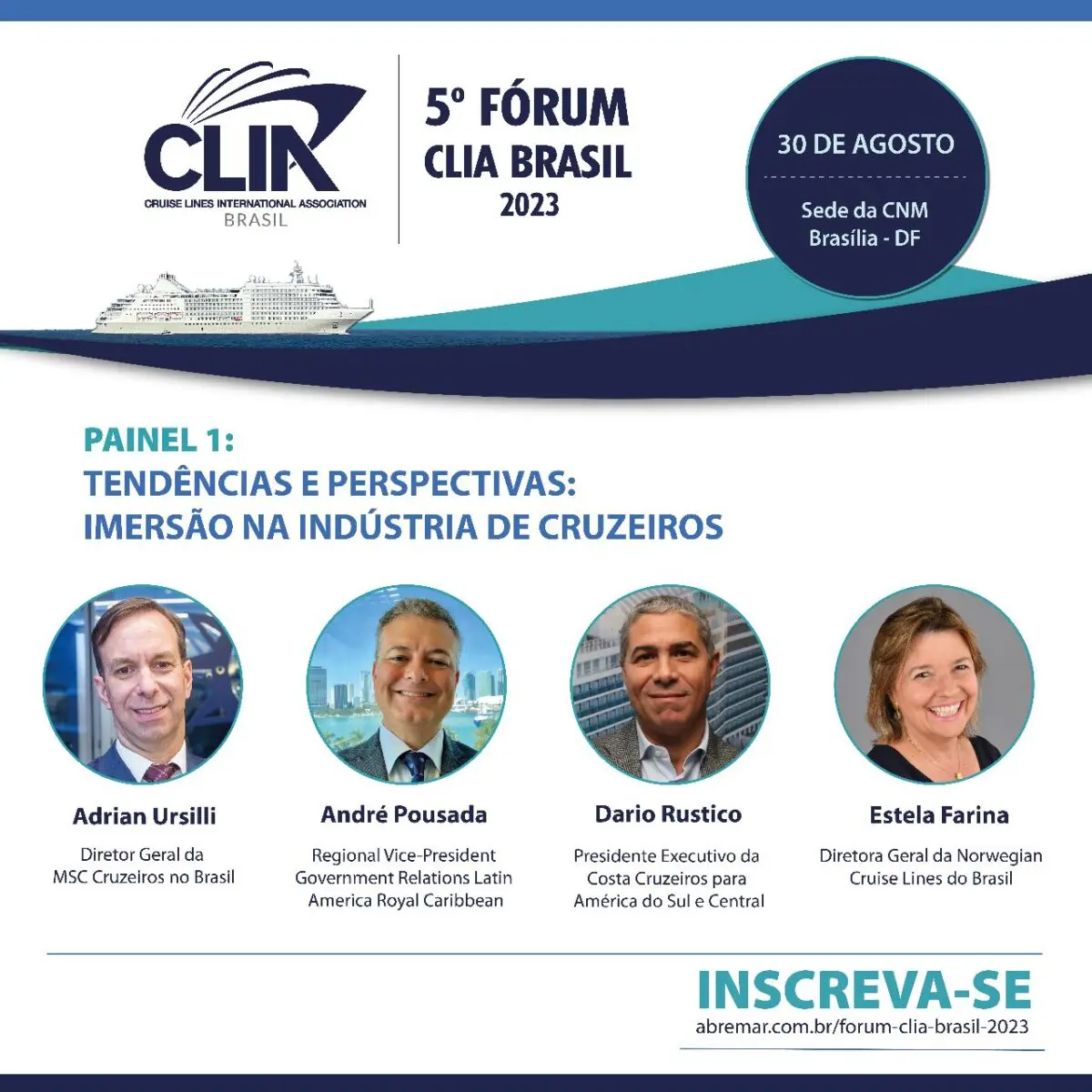 5º Fórum Clia Brasil 2023 5º Fórum Clia Brasil 2023