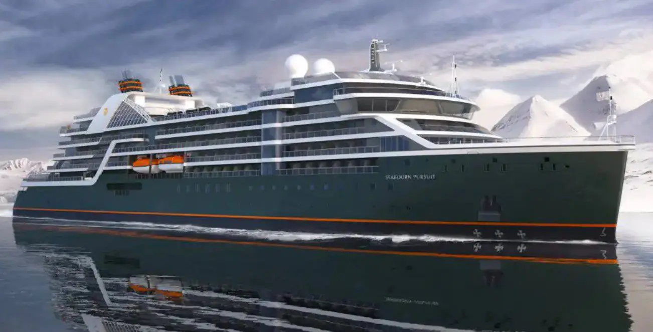 Seabourn Pursuit. Foto: Reprodução/Seabourn Seabourn Pursuit. Foto: Reprodução/Seabourn