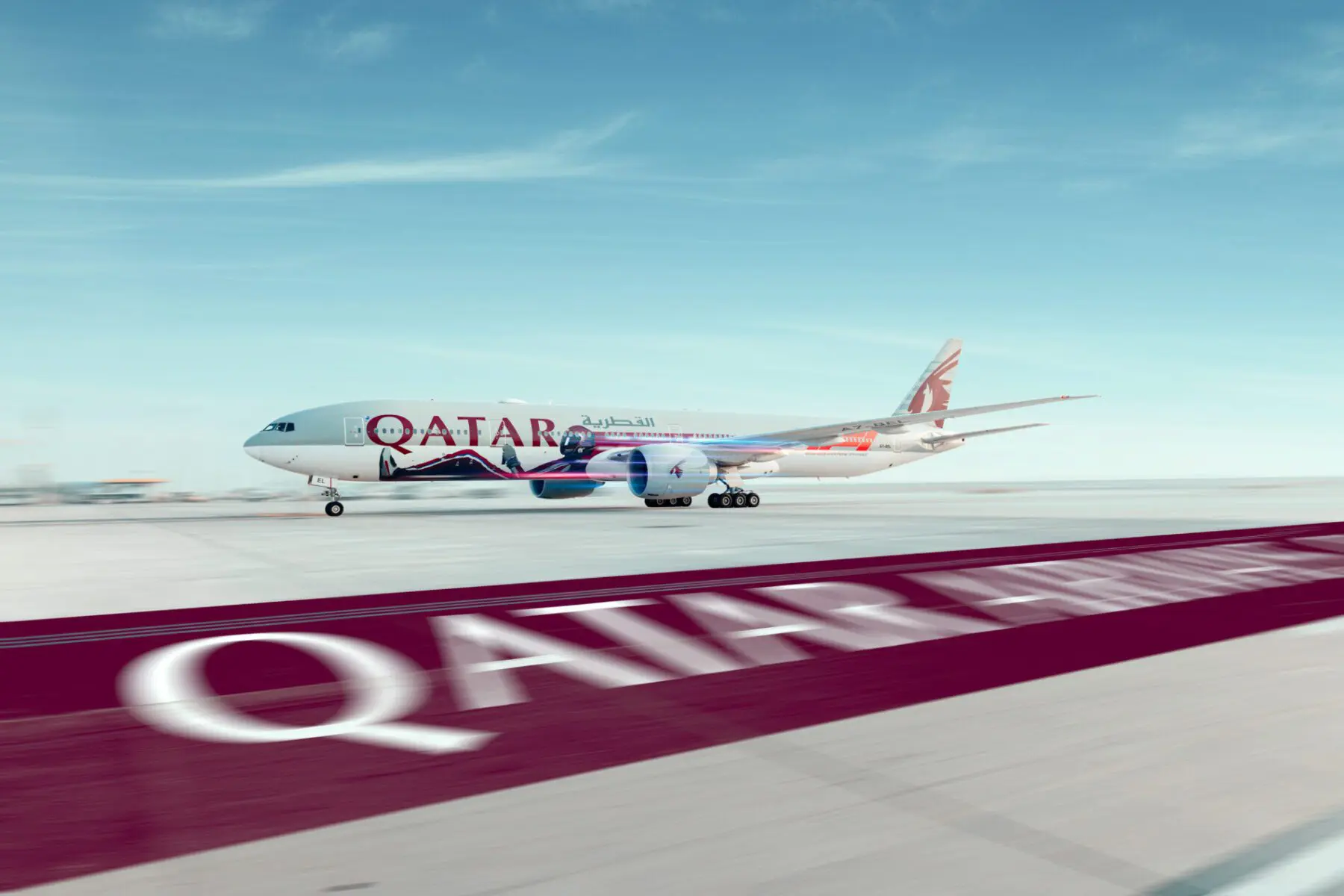 Passageiros da Qatar Airways podem viver uma experiência incomparável com os pacotes Ultimate F1 Fan da Qatar Airways Holidays. Foto: Divulgação Passageiros da Qatar Airways podem viver uma experiência incomparável com os pacotes Ultimate F1 Fan da Qatar Airways Holidays. Foto: Divulgação