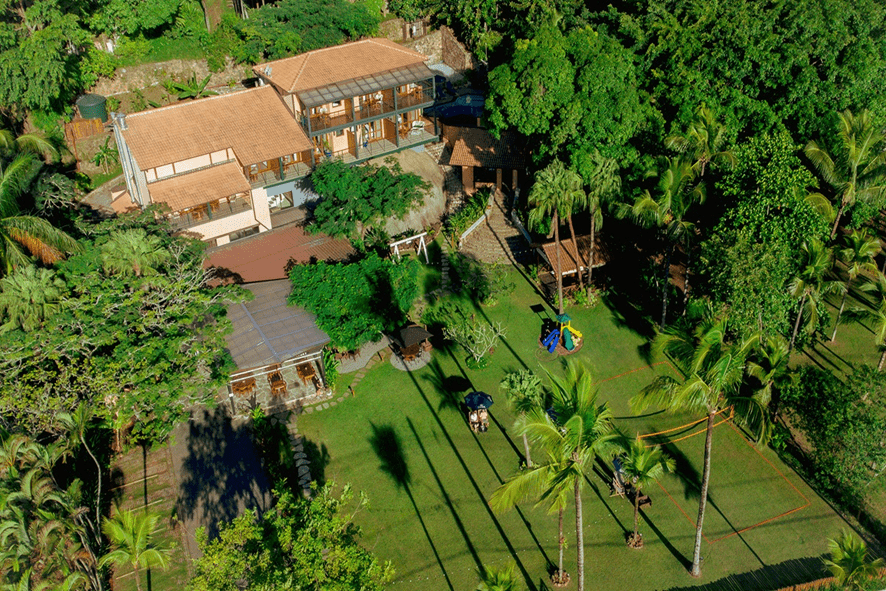 Imagem aérea do Hotel Velas do Engenho. Foto divulgação. Hotel Velas do Engenho