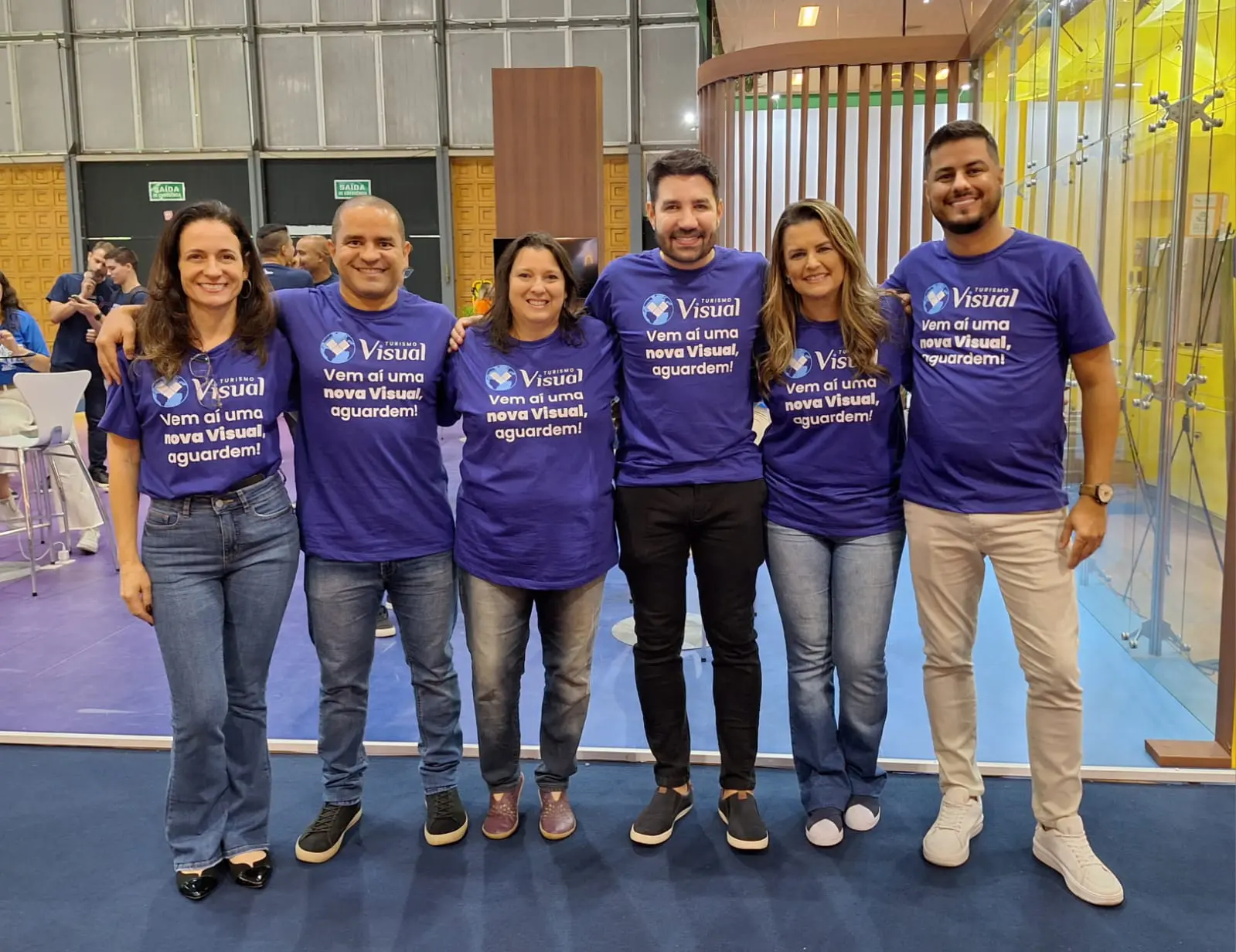 Time Visual Turismo. Foto: Divulgação Time Visual Turismo. Foto: Divulgação