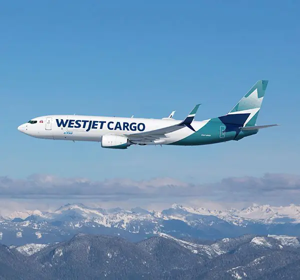 Foto: Reprodução/WestJet Cargo