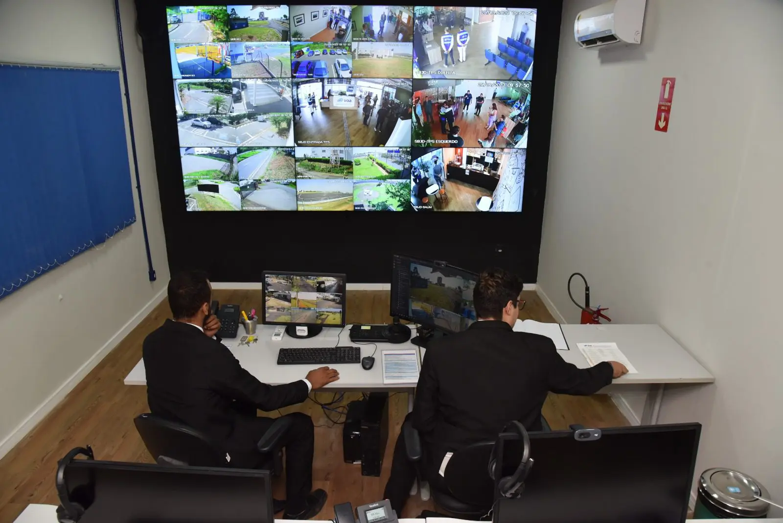 Nova central de operaçíµes da Rede Voa. Foto: Alexandre Martins Nova central de operações da Rede Voa. Foto: Alexandre Martins