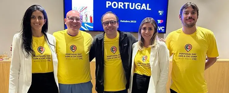 Nathalia Pacheco, Fabio Mader, Fabio Godinho, Paula Rorato e Thiago Xavier. Foto: Divulgação