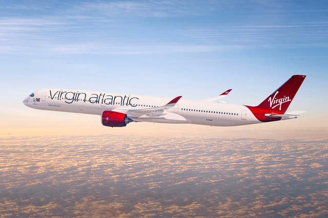 Aeronave Virgin Atlantic - Foto: Divulgação
