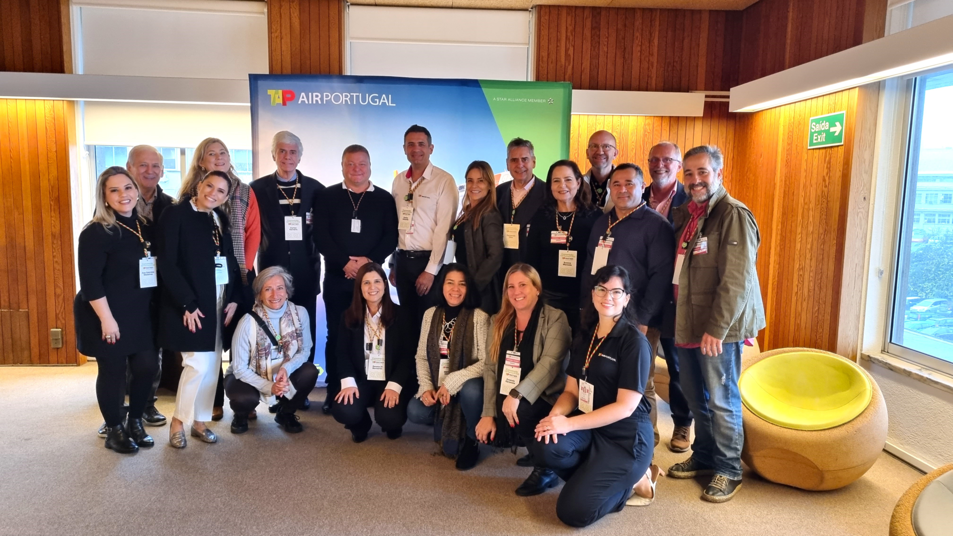 A Tap celebrou os 15 anos do projeto de agências parceiras (Foto: Divulgação) A Tap celebrou os 15 anos do projeto de agências parceiras (Foto: Divulgação)