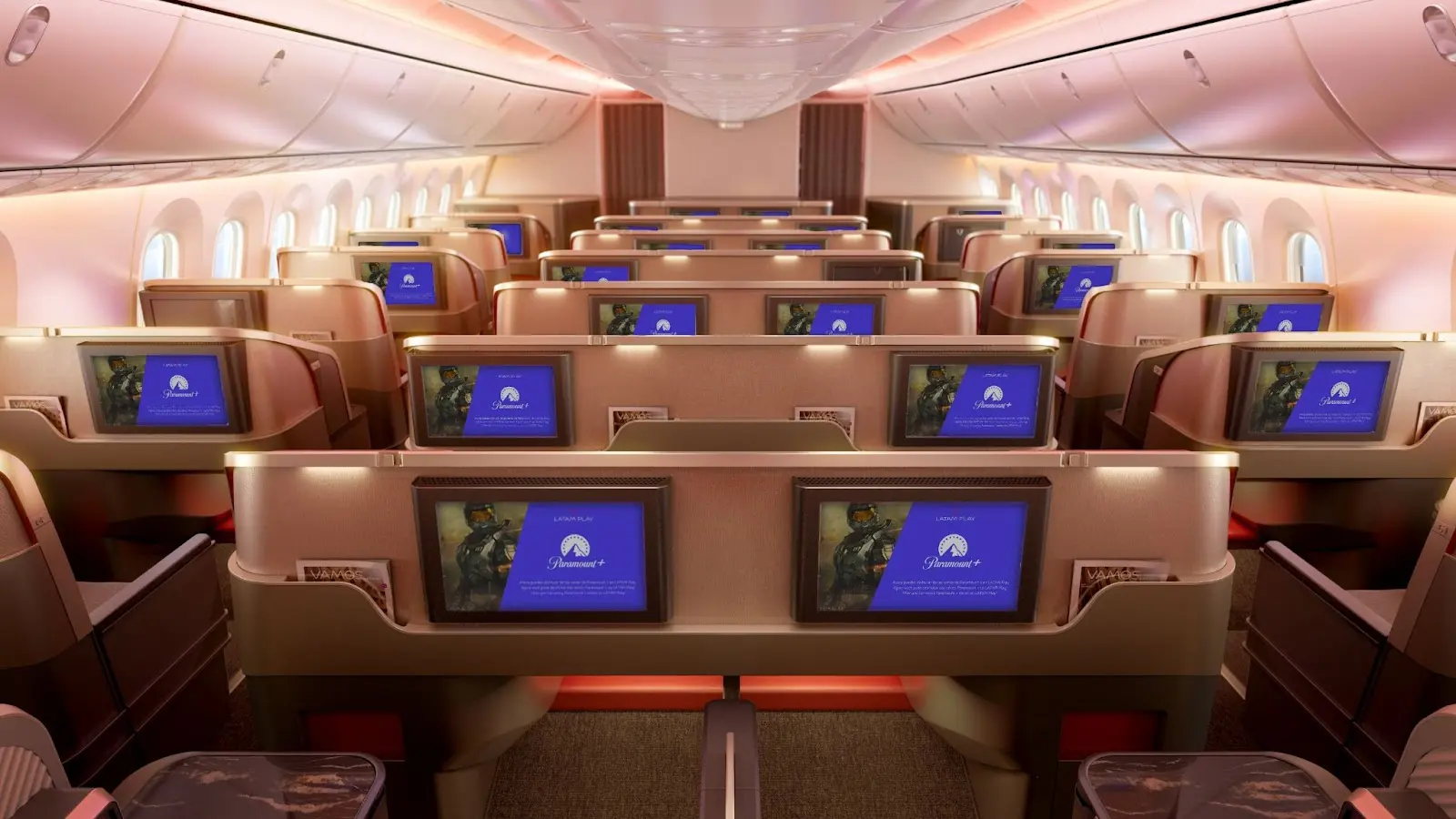 Clientes do grupo Latam poderão desfrutar gratuitamente de mais de 70 séries exclusivas da Paramount+ . Foto: Divulgação Latam