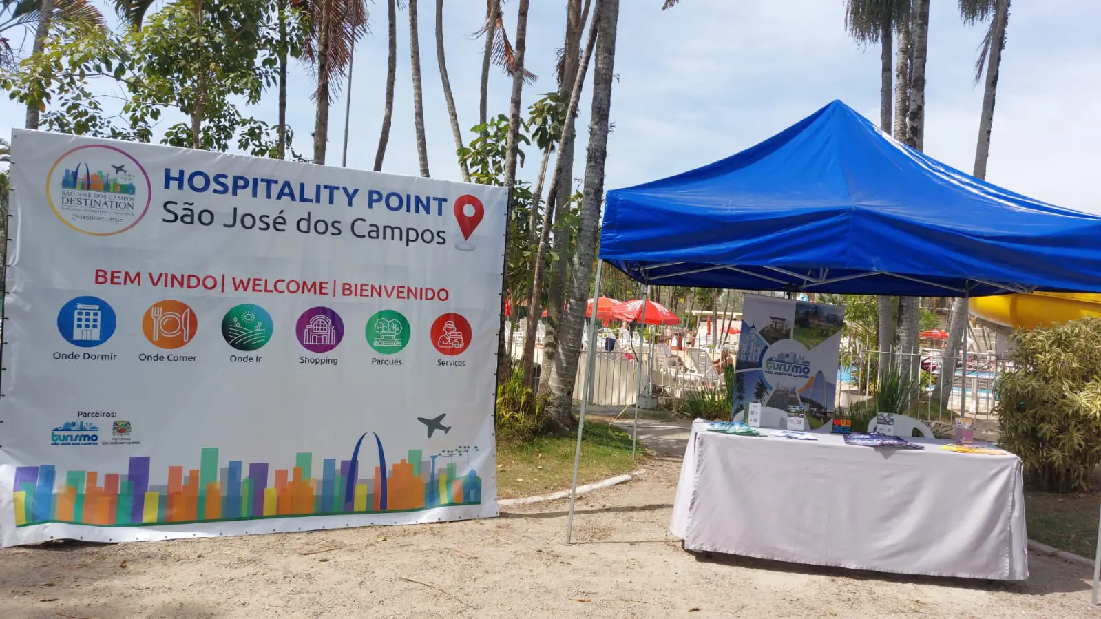 WhatsApp-Image-2023-08-14-at-10.04.23-1 Hospitality point montado pela DSJC em evento na cidade - Foto: Divulgação
