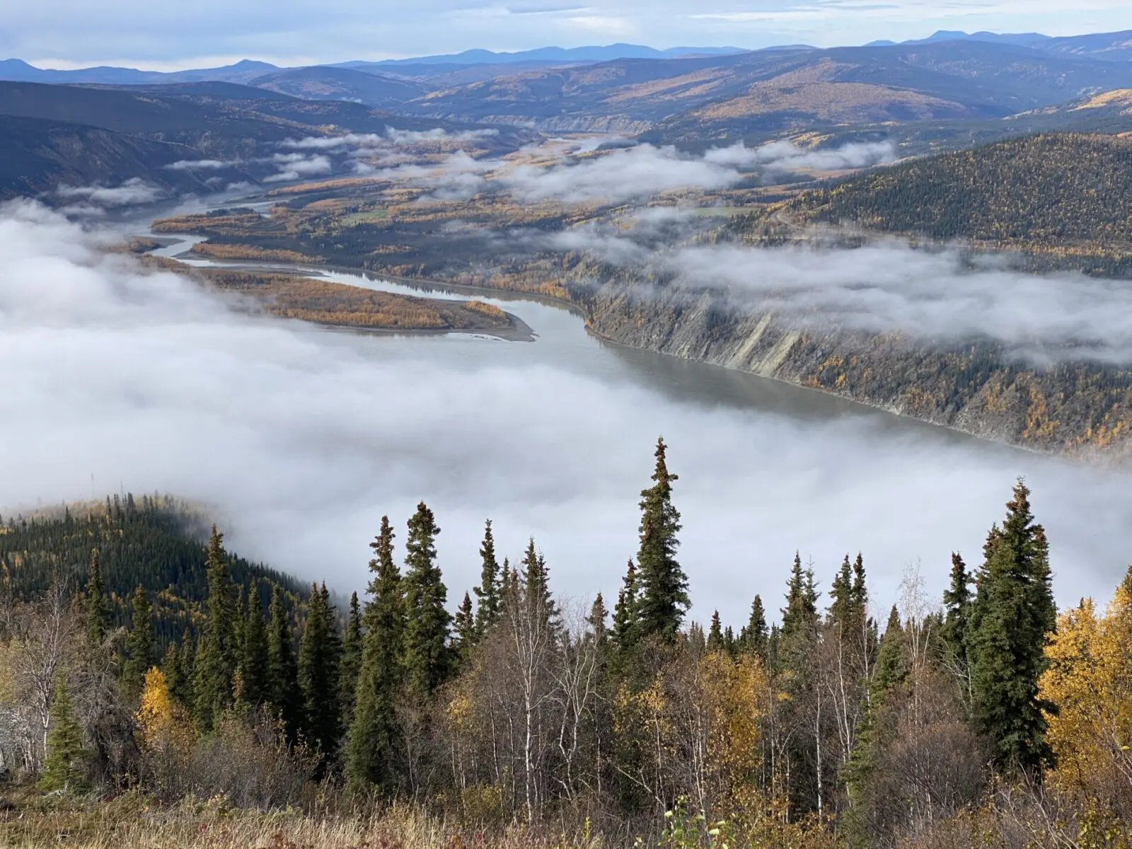 Dawson Lodge, em Dawson City, Yukon, no Canadá. Um dos novos lugares como Patrimônios Mundiais da Unesco.