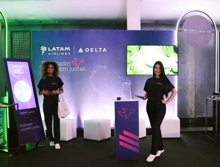 Lacte - Latam e Delta voos Brasil Eua