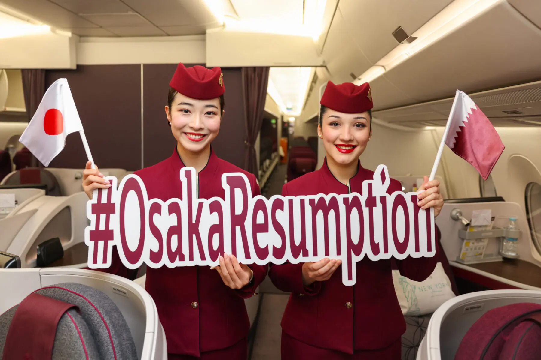 Qatar Airways anuncia retomada de voo diário para Osaka, no Japão Qatar Airways, Osaka, Japão