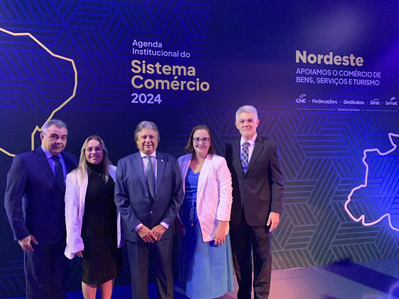 Dirigentes da Fecomércio RN participam do lançamento da Agenda Institucional 2024 (2) Agenda Institucional 2024