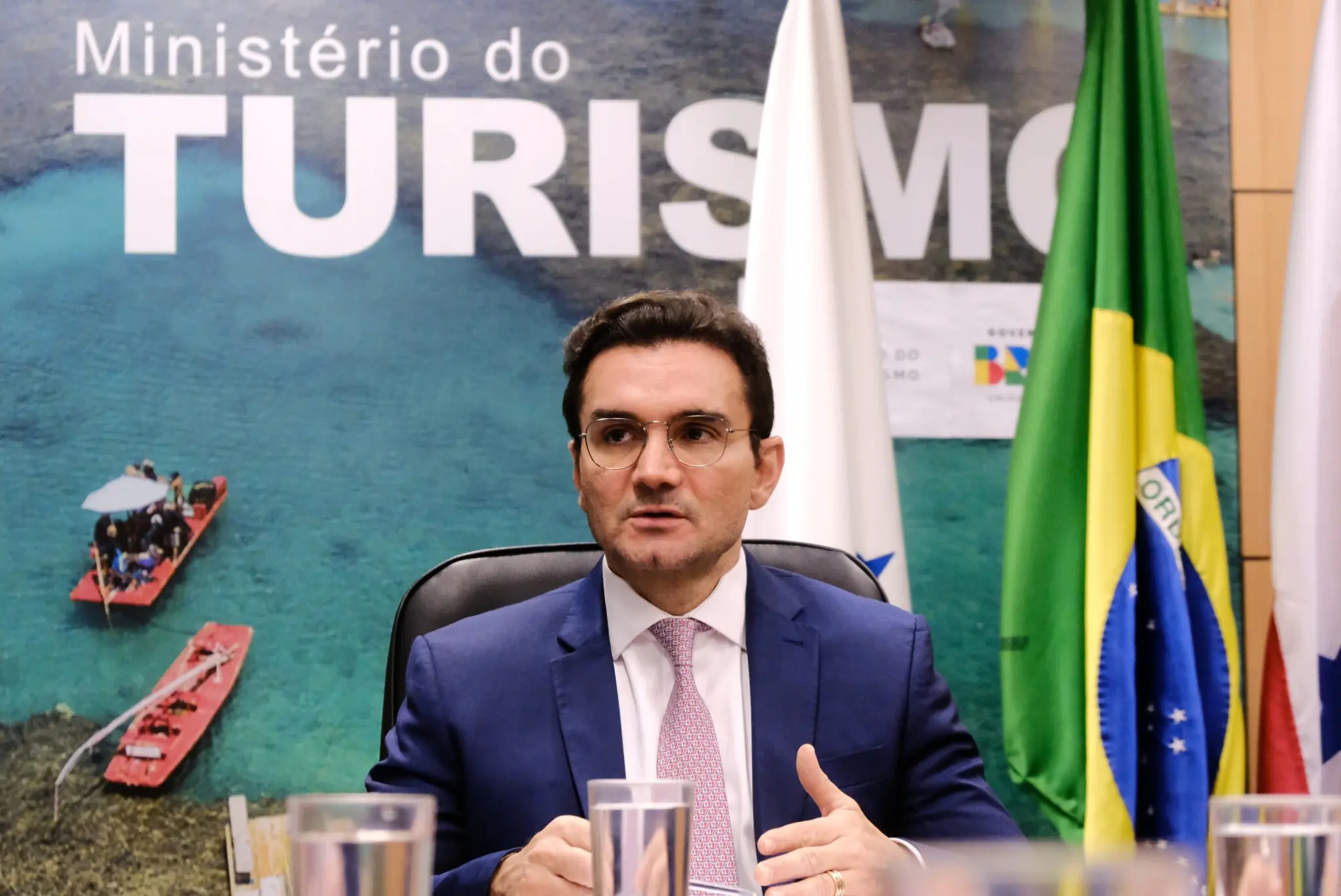 Celso Sabino, ministro do Turismo. Foto: Renato Vaz / MTur eventos esportivos