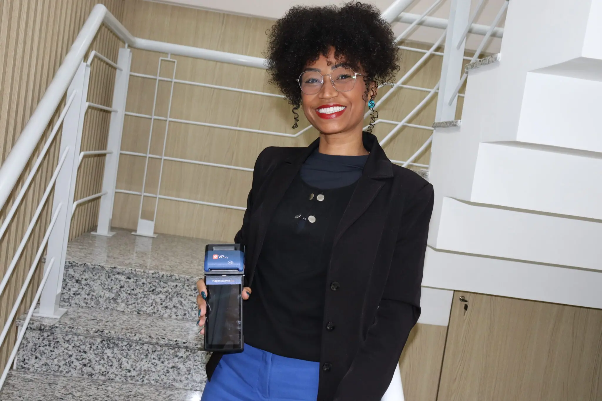 Deise Gomes é a nova analista de Negócios, uma responsável pela VP Pay