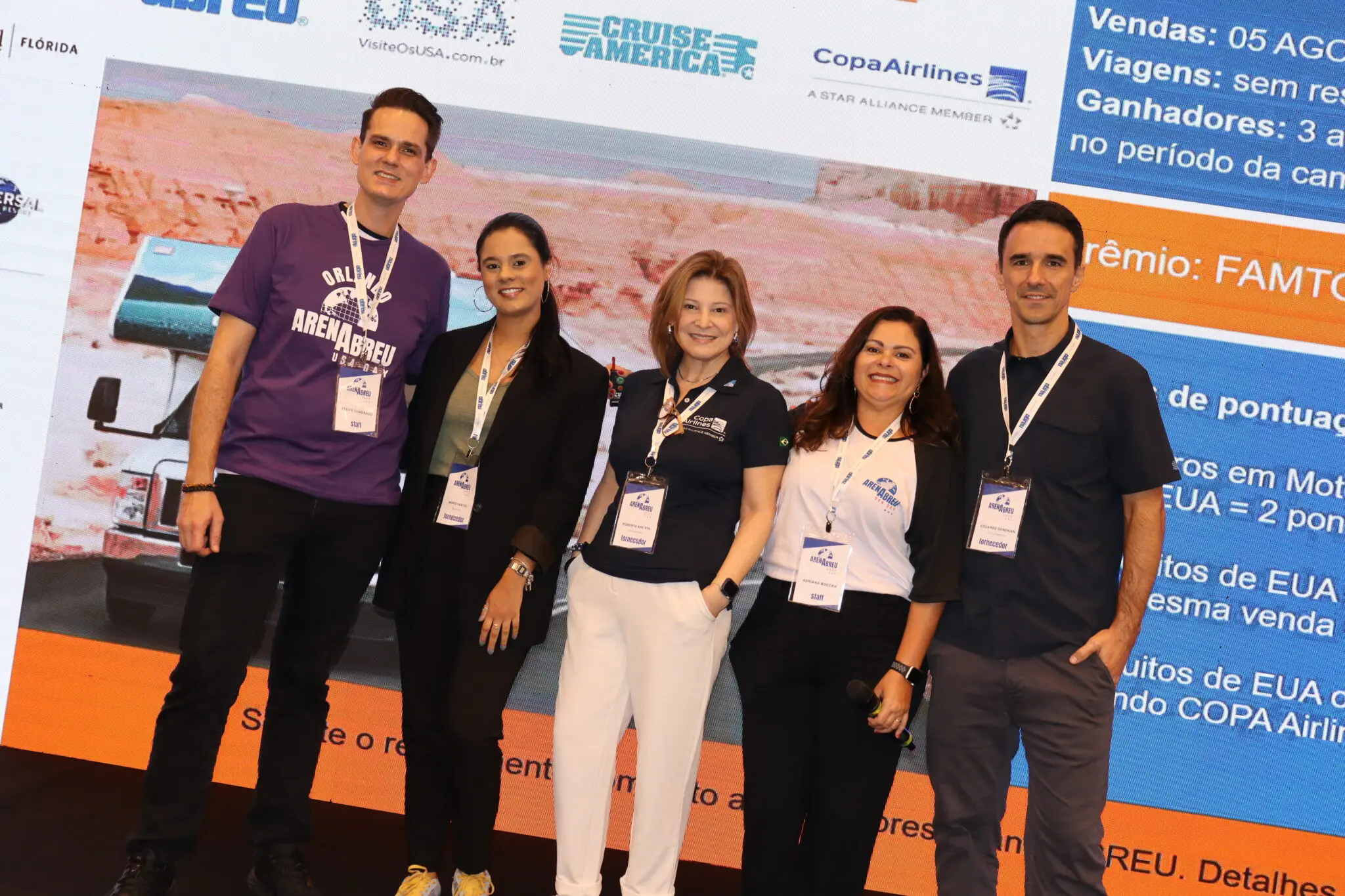 Abreu se une a Brand USA, Cruise America e Copa Airlines para a mais nova campanha Abreu se une a Brand USA, Cruise America e Copa Airlines para a mais nova campanha