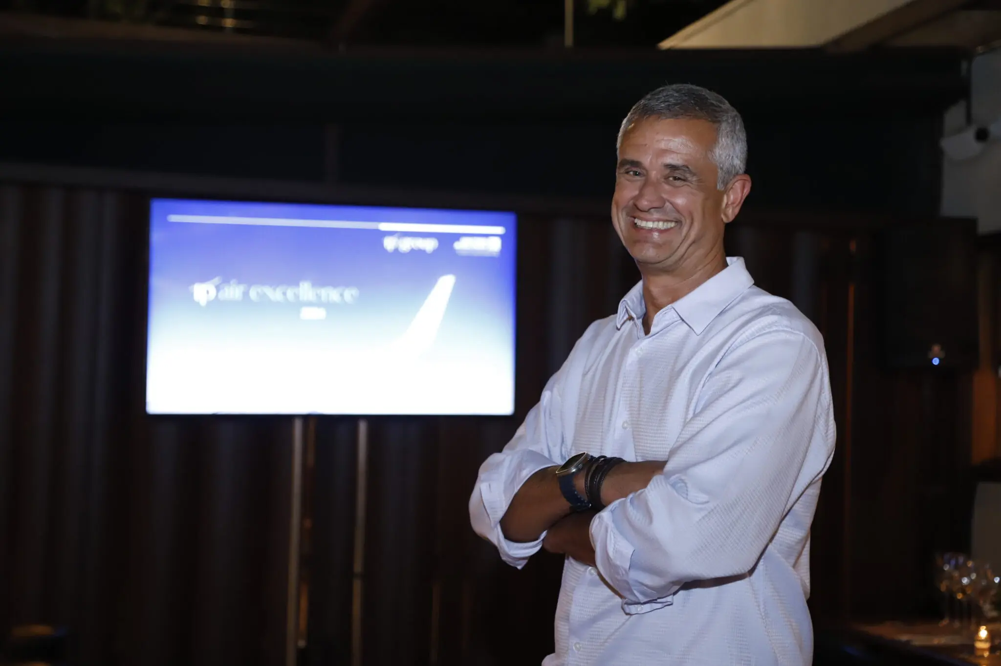 Leonardo Mignani, diretor da TP Air Leonardo Mignani, diretor da TP Air