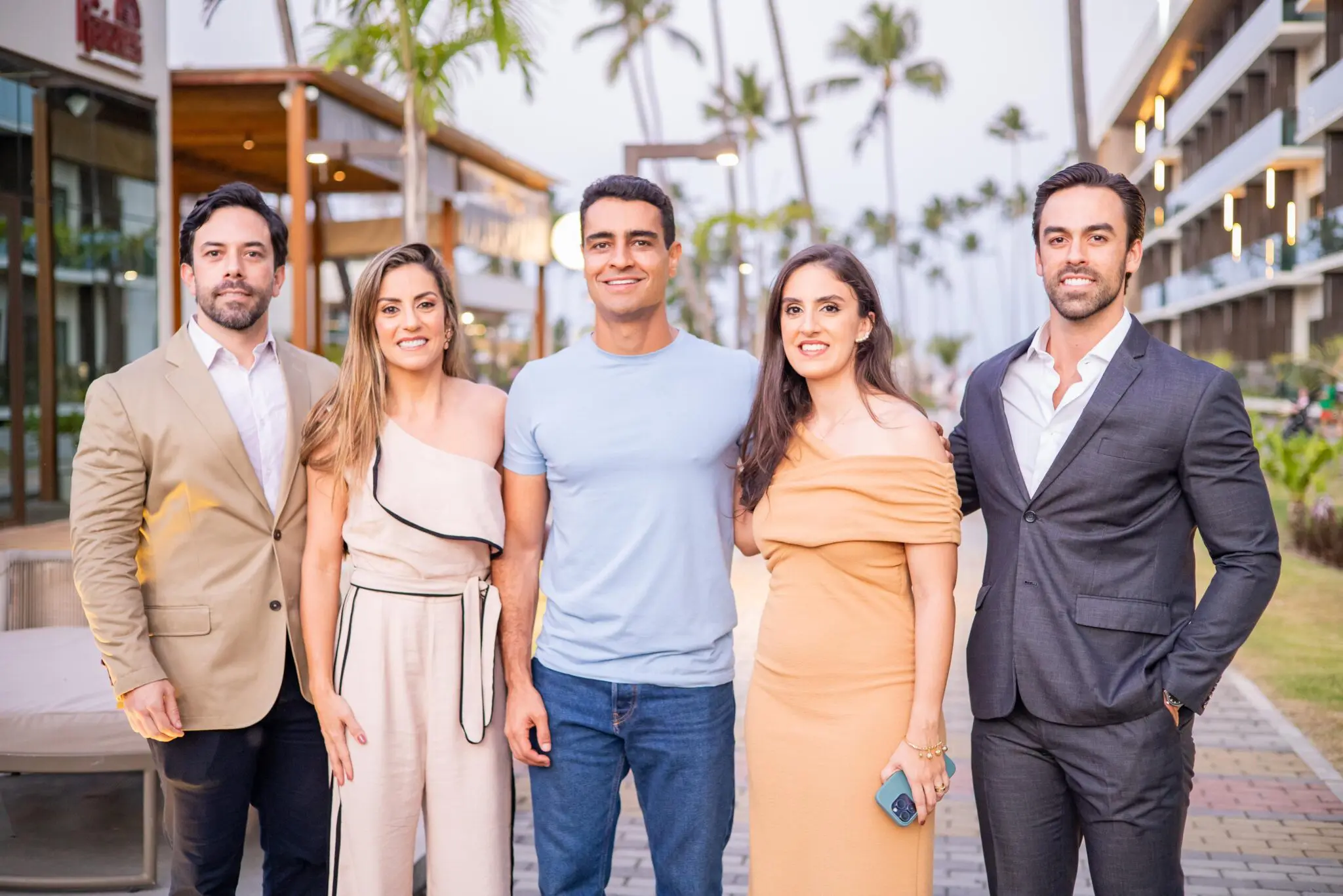 Irmãos Vasconcelos e o prefeito de Maceió JHC. Foto: Divulgação