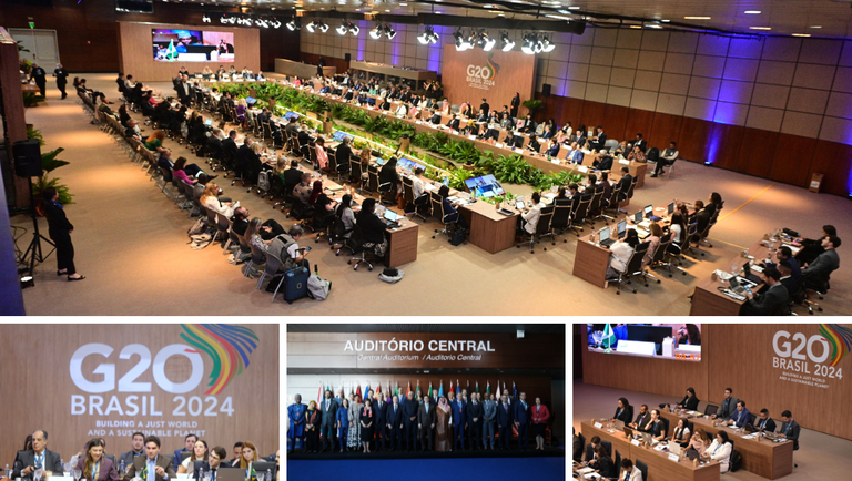 A agenda do G20 Turismo continuará com mais debates e encontros bilaterais, incluindo a reunião ministerial com representantes de vários países. (Fotos: Roberto Castro e Uchôa Silva / MTur)