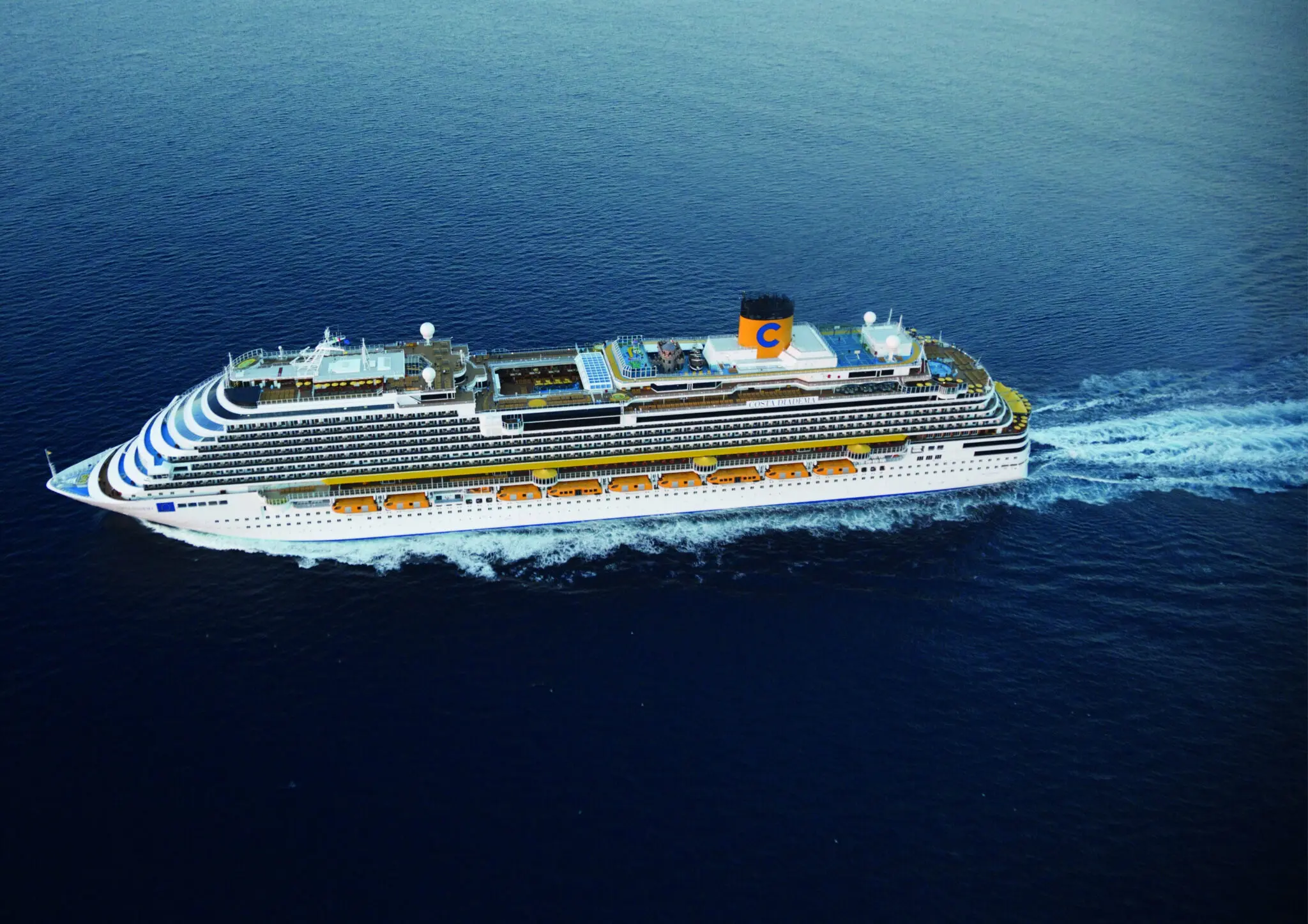 Costa Diadema Foto: Divulgação costa cruzeiro raízes italianas
