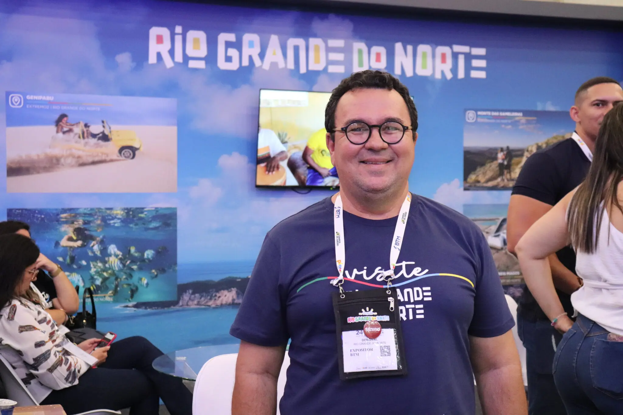Dorgival Macedo, subgerente de Promoção e Marketing da Emprotur RN. Foto: Kamilla Alves (Brasilturis) rio grande norte