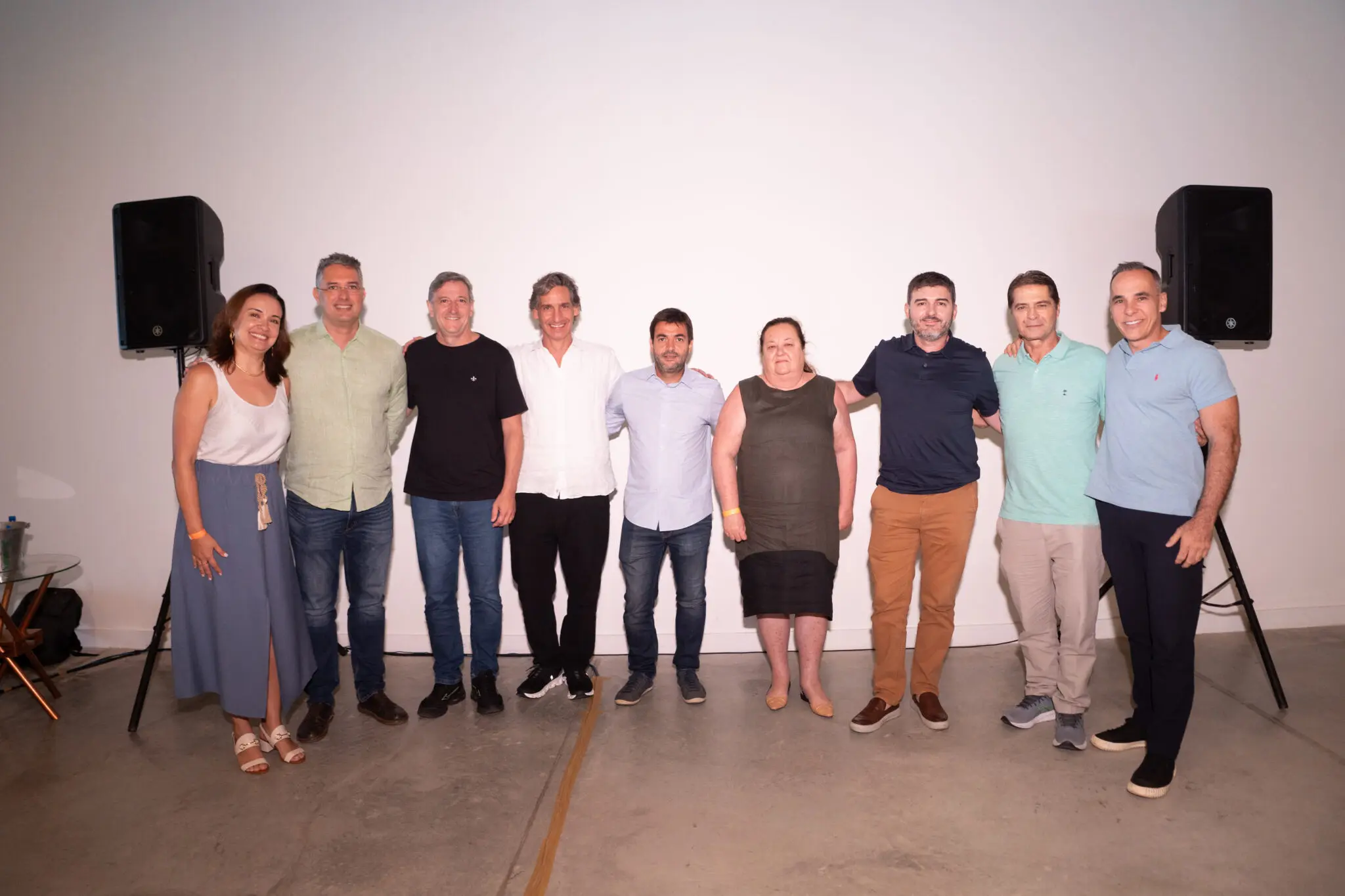 IMG_5133 Cunha, vice-presidente do Conselho; Alain Baldacci, ex-presidente e fundador do SINDEPAT; e o também vice-presidente do Conselho de Administração, Sandro Fernandes. (Foto: Divulgação)