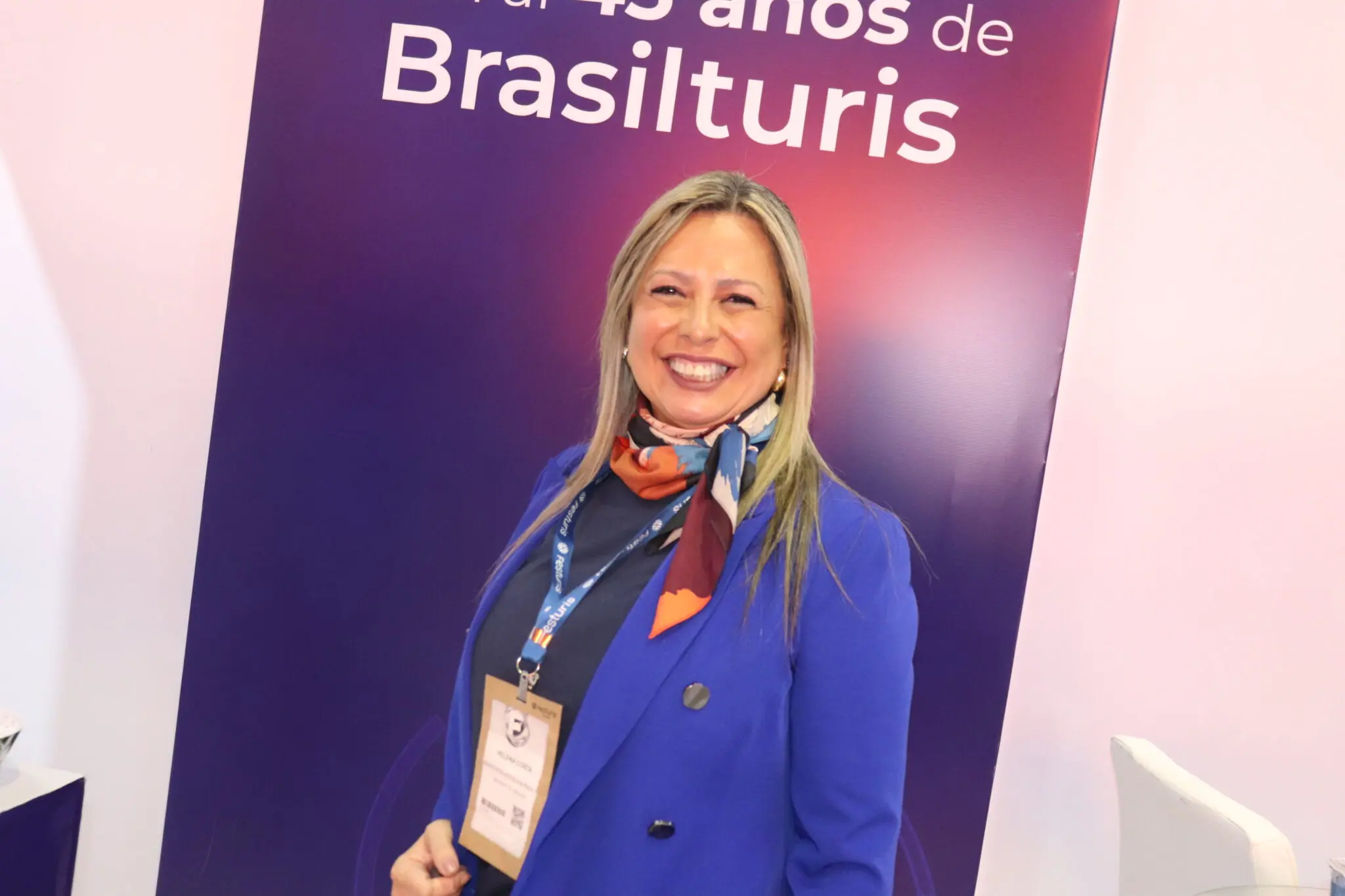 Helena Costa, gerente de Vendas do Iberostar (Foto: Felipe Lima/Brasilturis) Helena Costa, gerente de Vendas do Iberostar (Foto: Felipe Lima/Brasilturis)