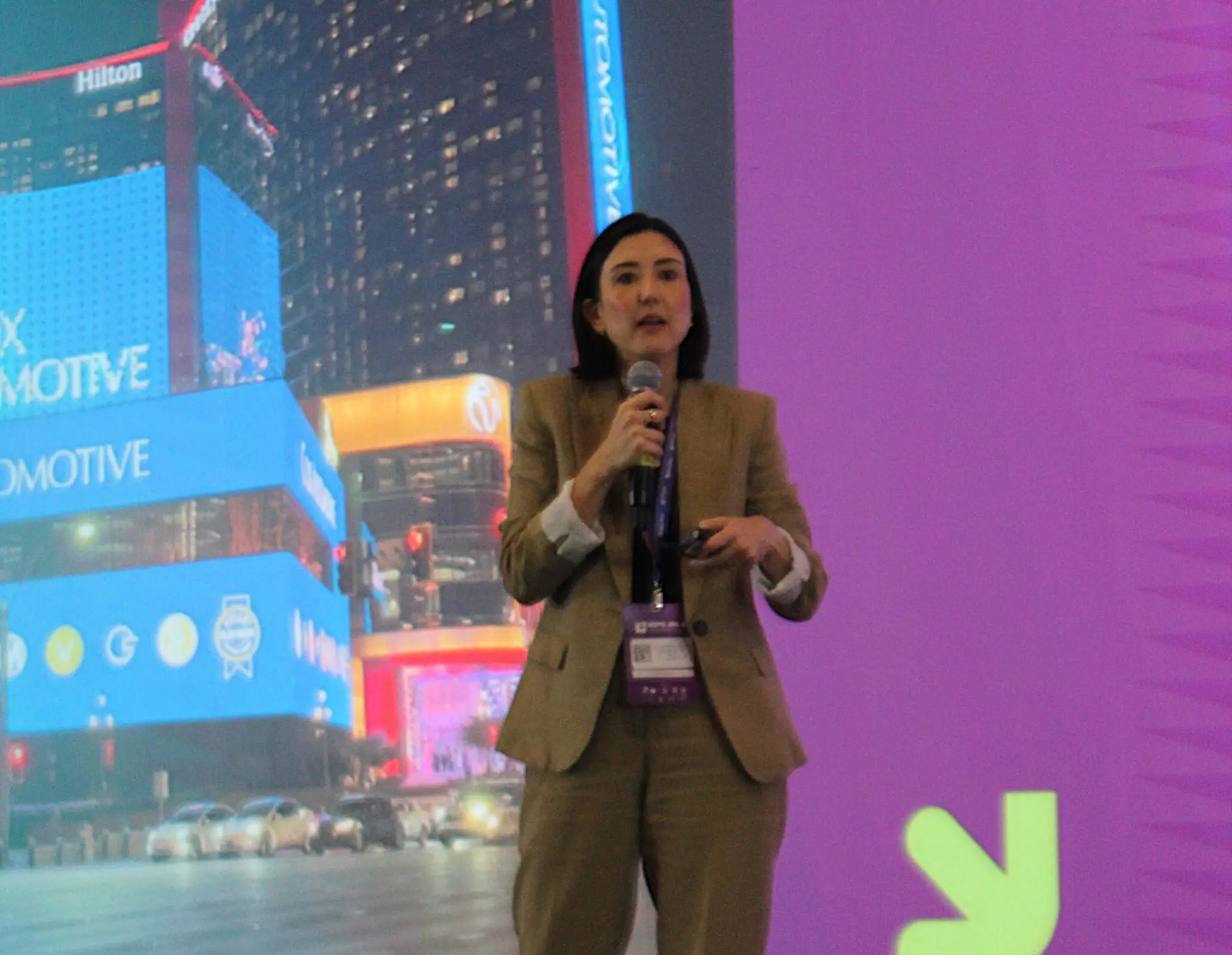 Ana Renata Navas, General manager da COX Automotive do Brasil na Expo Abla