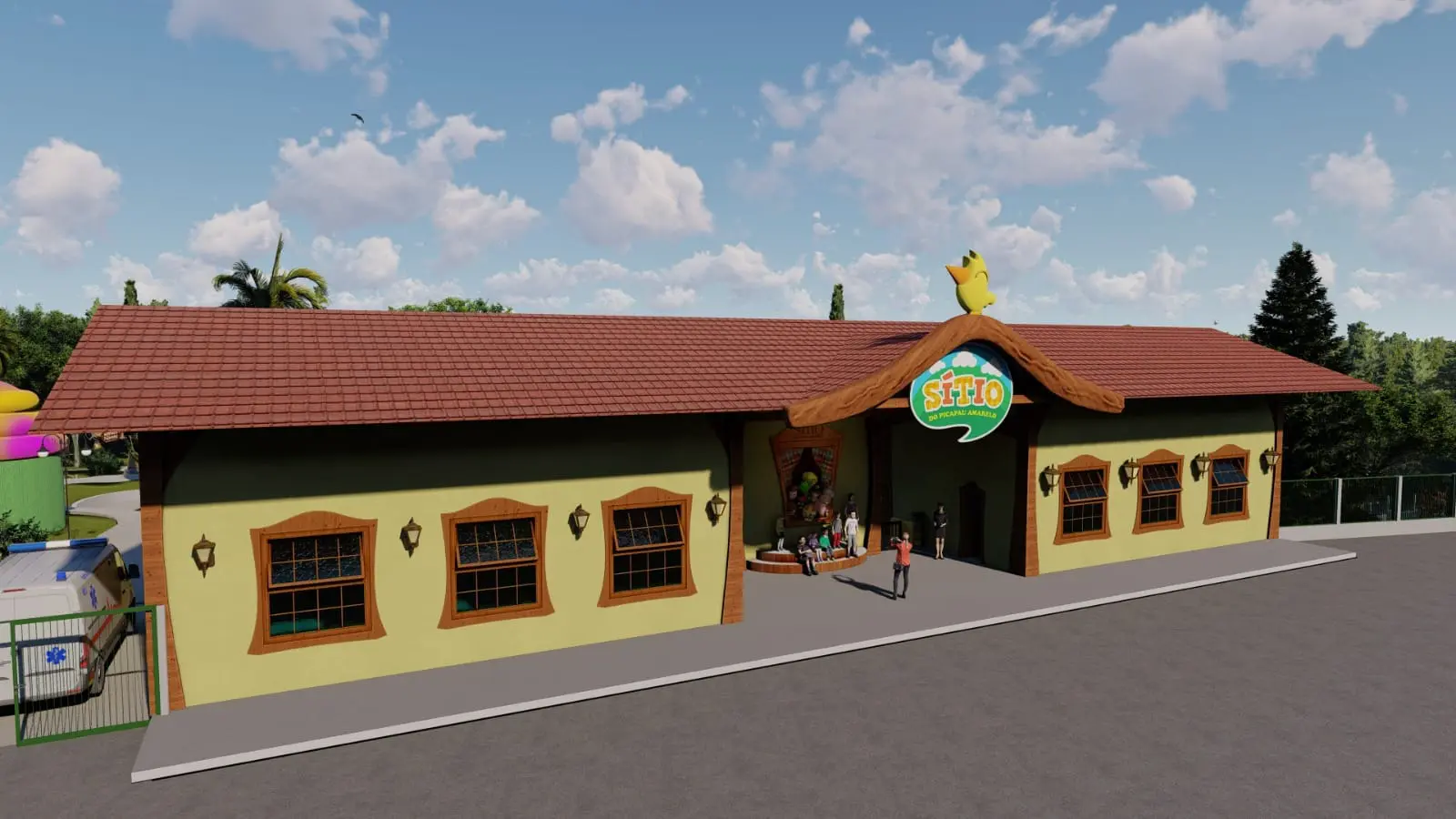 Sitio-do-Picapau-Amarelo Sítio do Picapau Amarelo receberá grupos escolares. Foto: Divulgação