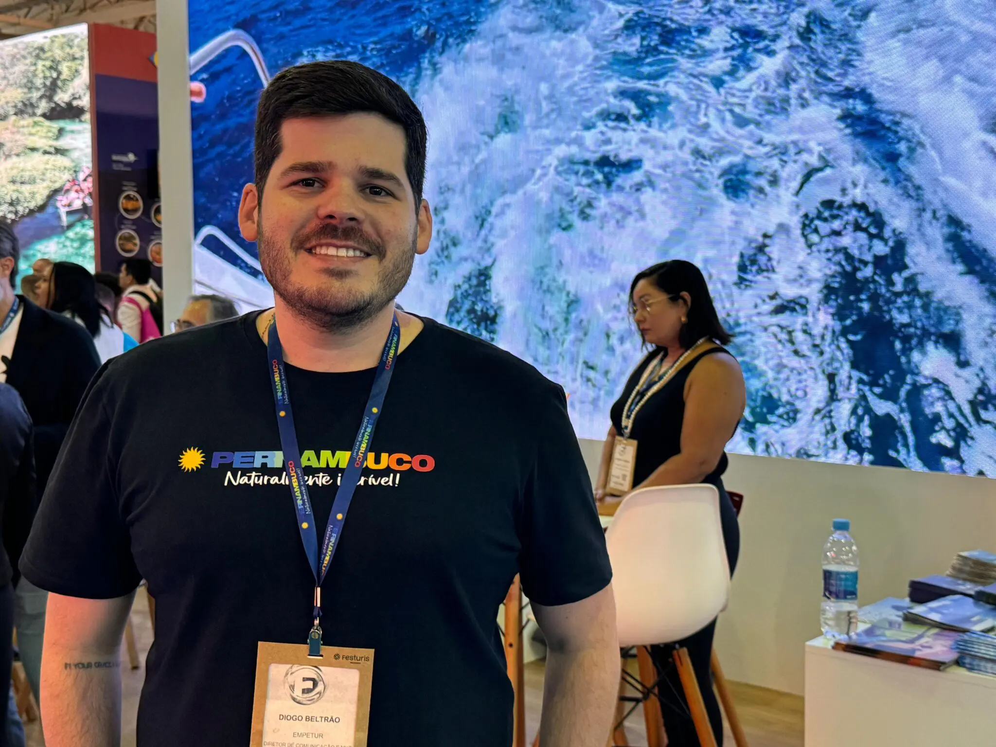 Diogo Beltrão, diretor de Comunicação e Marketing da Empetur, responsável pela promoção do estado de Pernambuco (Foto: Felipe Lima) Diogo Beltrão, diretor de Comunicação e Marketing da Empetur, responsável pela promoção do estado de Pernambuco (Foto: Felipe Lima)