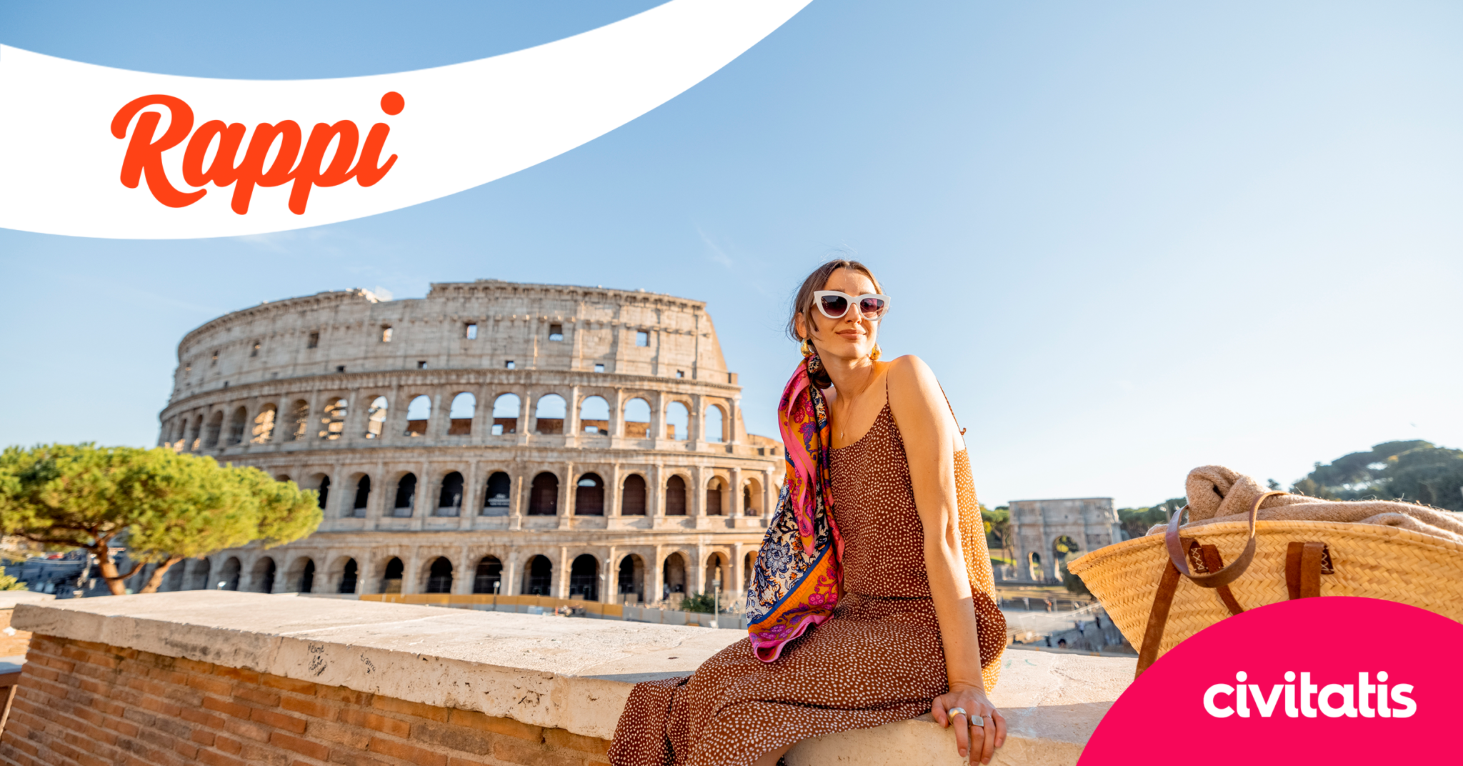 O serviço em parceria com a Civitatis estará disponível em sete países onde a Rappi opera - incluindo Brasil, México e Colômbia, Foto: Divulgação civitatis