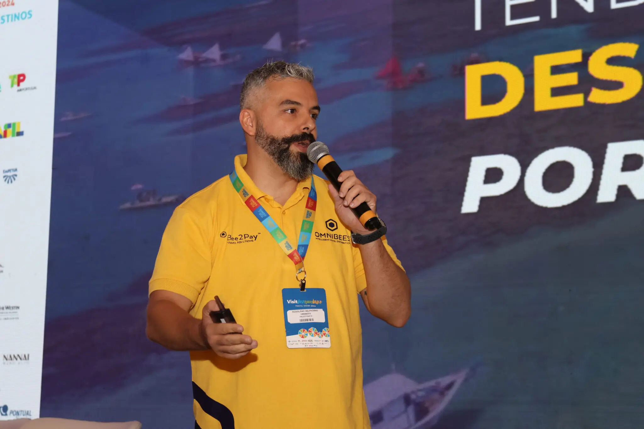 Rodolfo Delphorno, diretor de Vendas da Omnibee Foto: Diego Siliprando (Brasilturis) porto de galinhas omnibee