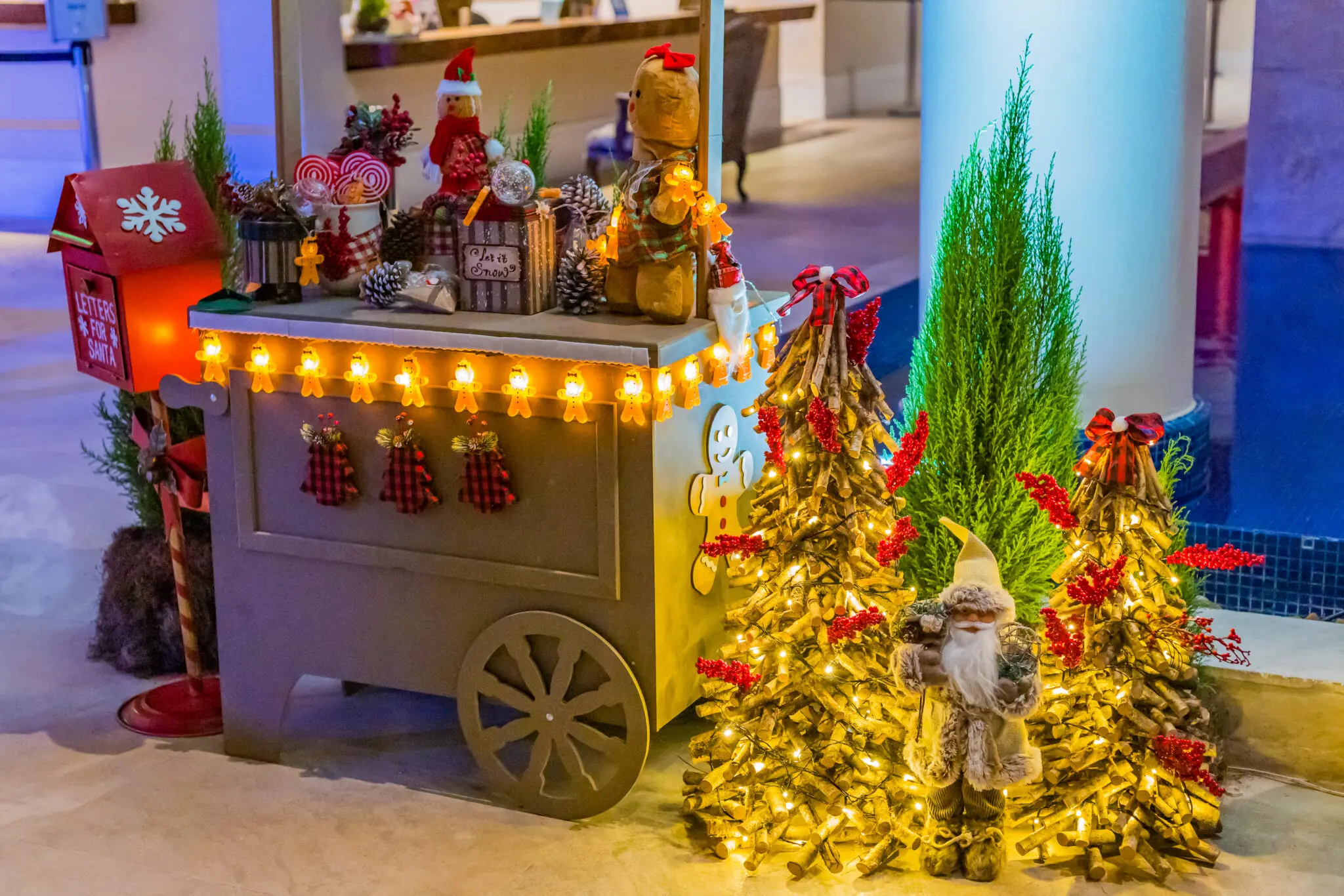 IMG-6156 Decoração de Natal no Hotel Jequitimar (Foto: Divulgação)