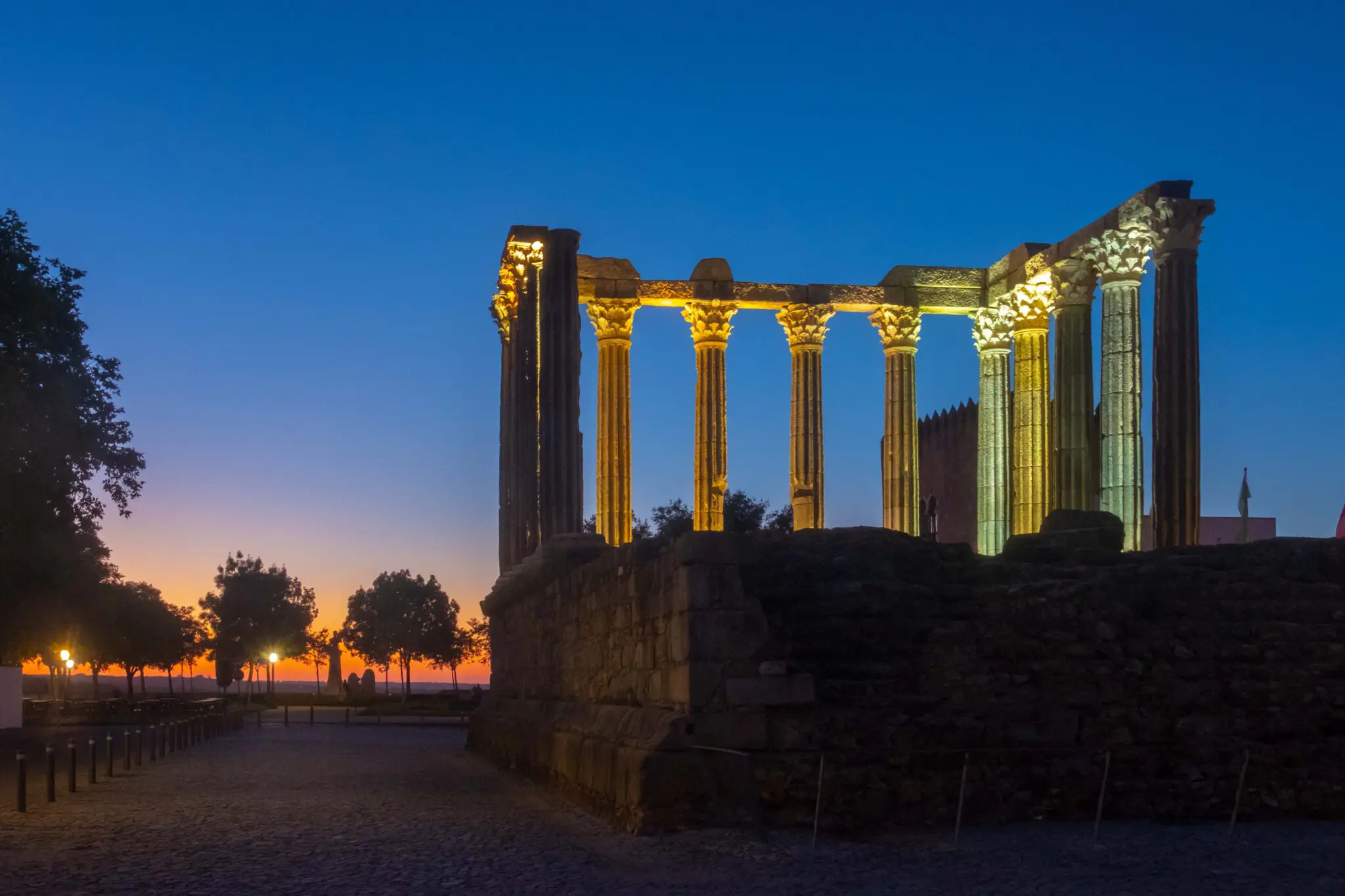 Templo Romano de Évora (Foto: divulgação)