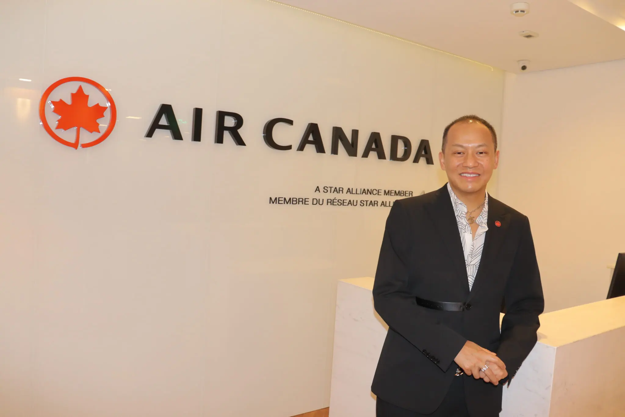 Rocky Lo, vice-presidente de vendas internacionais da Air Canada (Foto: Felipe Lima/Brasilturis)